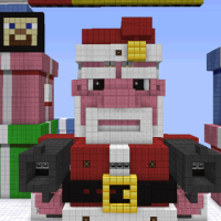 Evil Santa Boss Fight – Map Mini-Jeux pour Minecraft