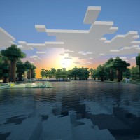 [Wallpaper] Jour 176 : Matin Minecraftien