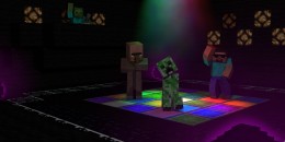 [Wallpaper] Jour 191 : Disco Minecraft