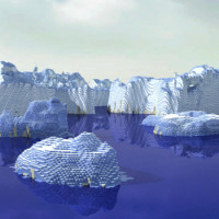 [Wallpaper] Jour 325 : Minecraft Arctic Biome