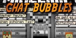 Chat Bubbles – Mod pour Minecraft 1.8.3/1.8/1.7.10/1.7.2/1.5.2