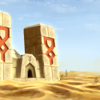 [Wallpaper] Jour 331 : Minecraft Desert Temple
